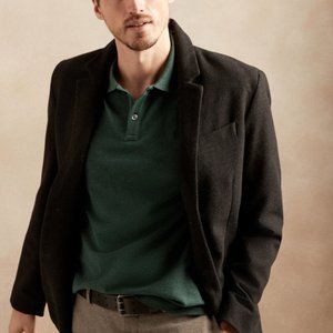 Banana Republic Factory MONOGRAM PIQUE POLO